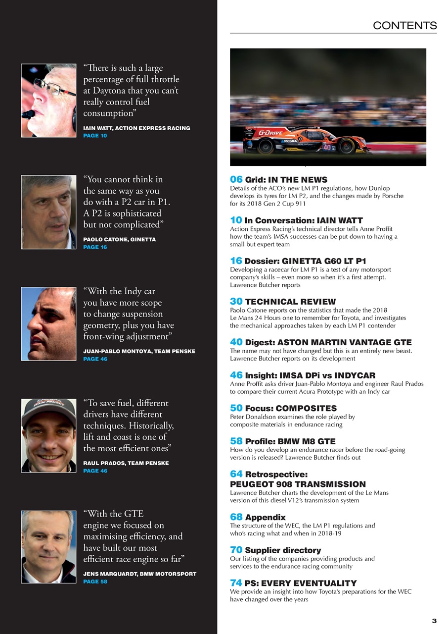 24 HOUR Race Technology Preview Pages