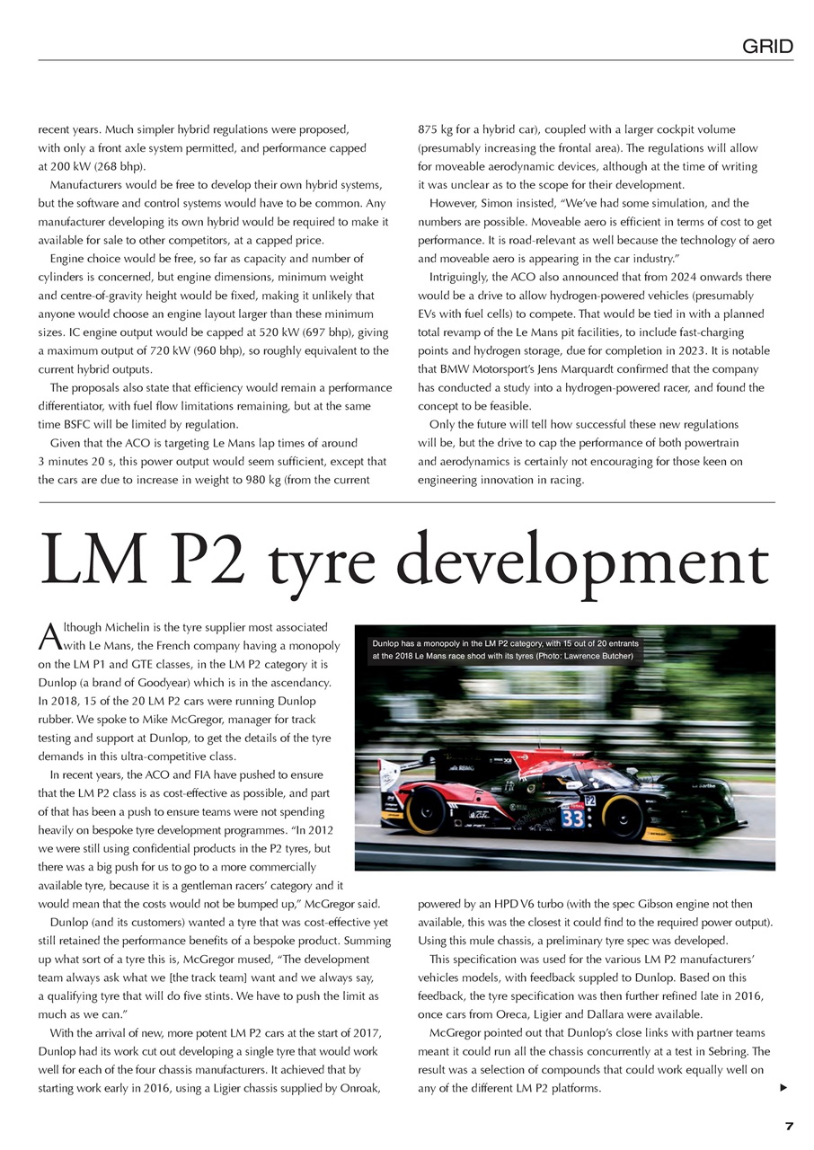 24 HOUR Race Technology Preview Pages