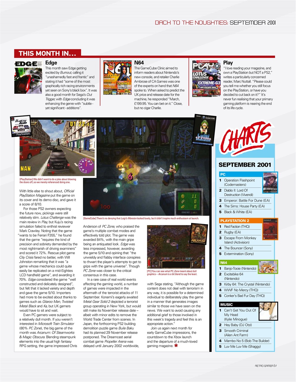 Retro Gamer Preview Pages