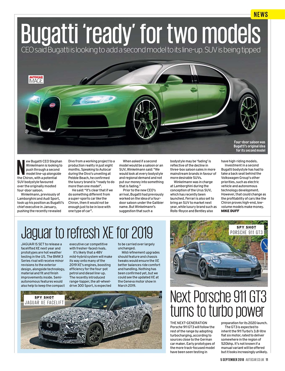 Autocar Preview Pages