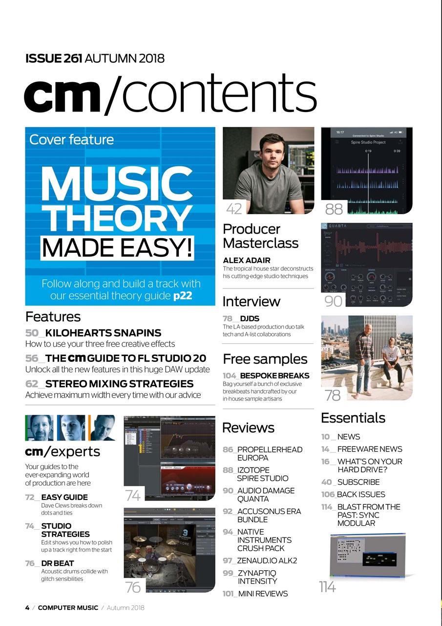 Computer Music Preview Pages