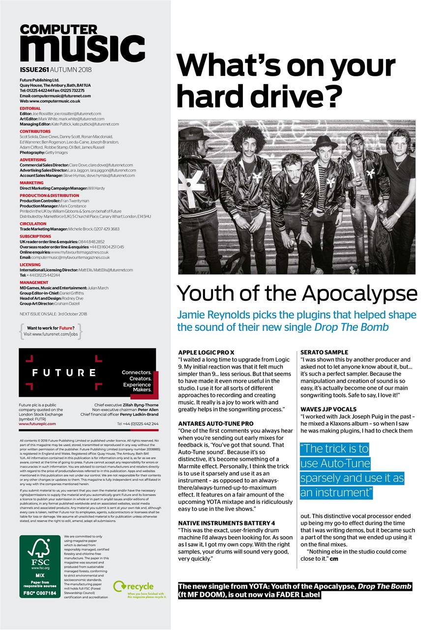 Computer Music Preview Pages