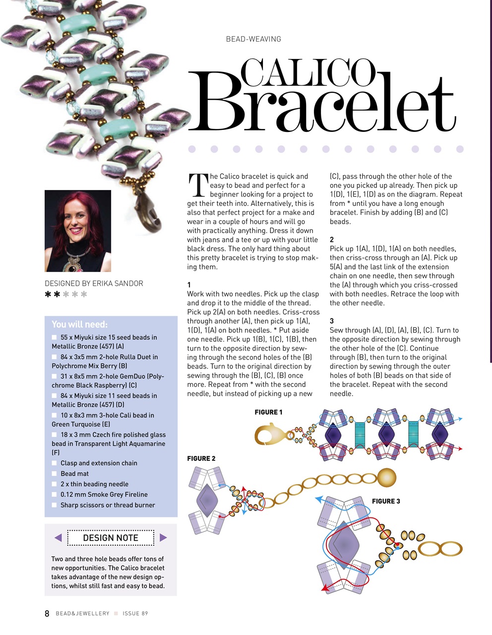 Bead & Jewellery Magazine Preview Pages