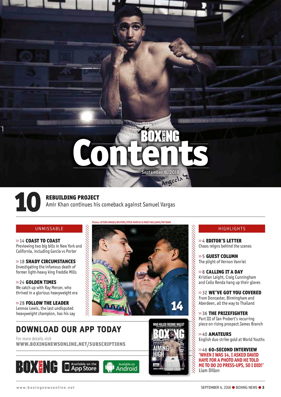 Boxing News Preview Pages