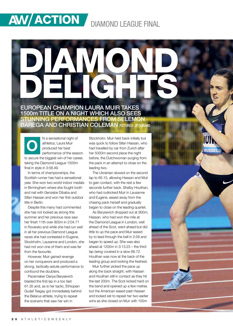 AW – Athletics Weekly Magazine Preview Pages