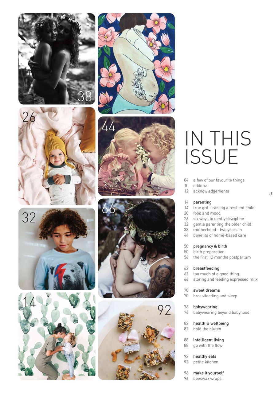The Natural Parent Magazine Preview Pages