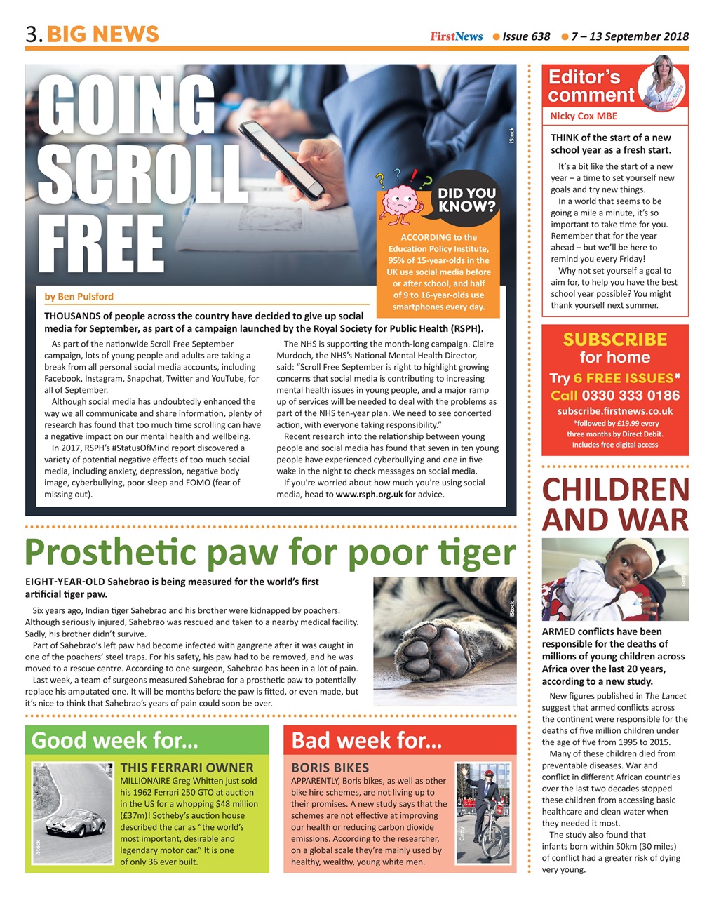 First News Preview Pages