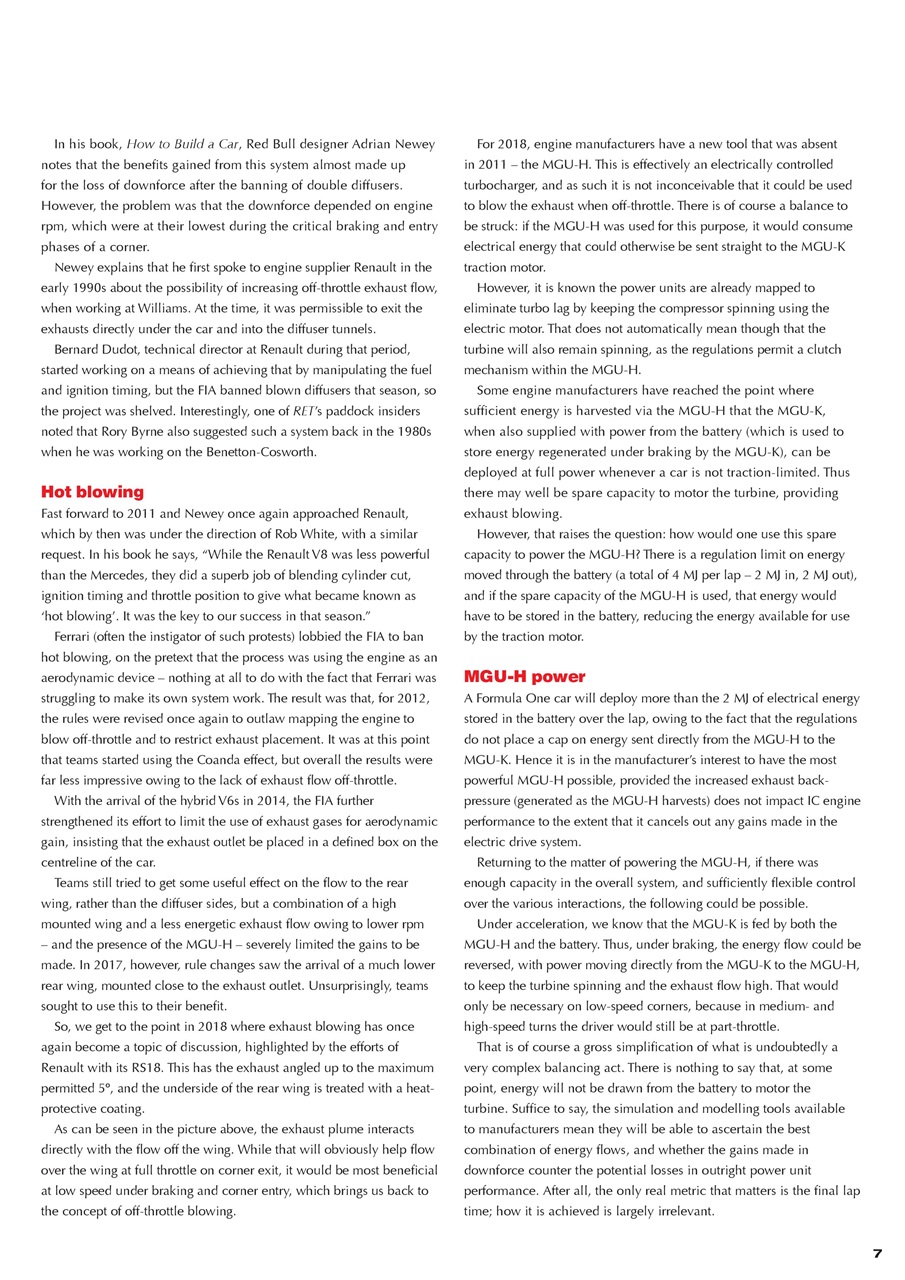 Race Engine Technology Preview Pages