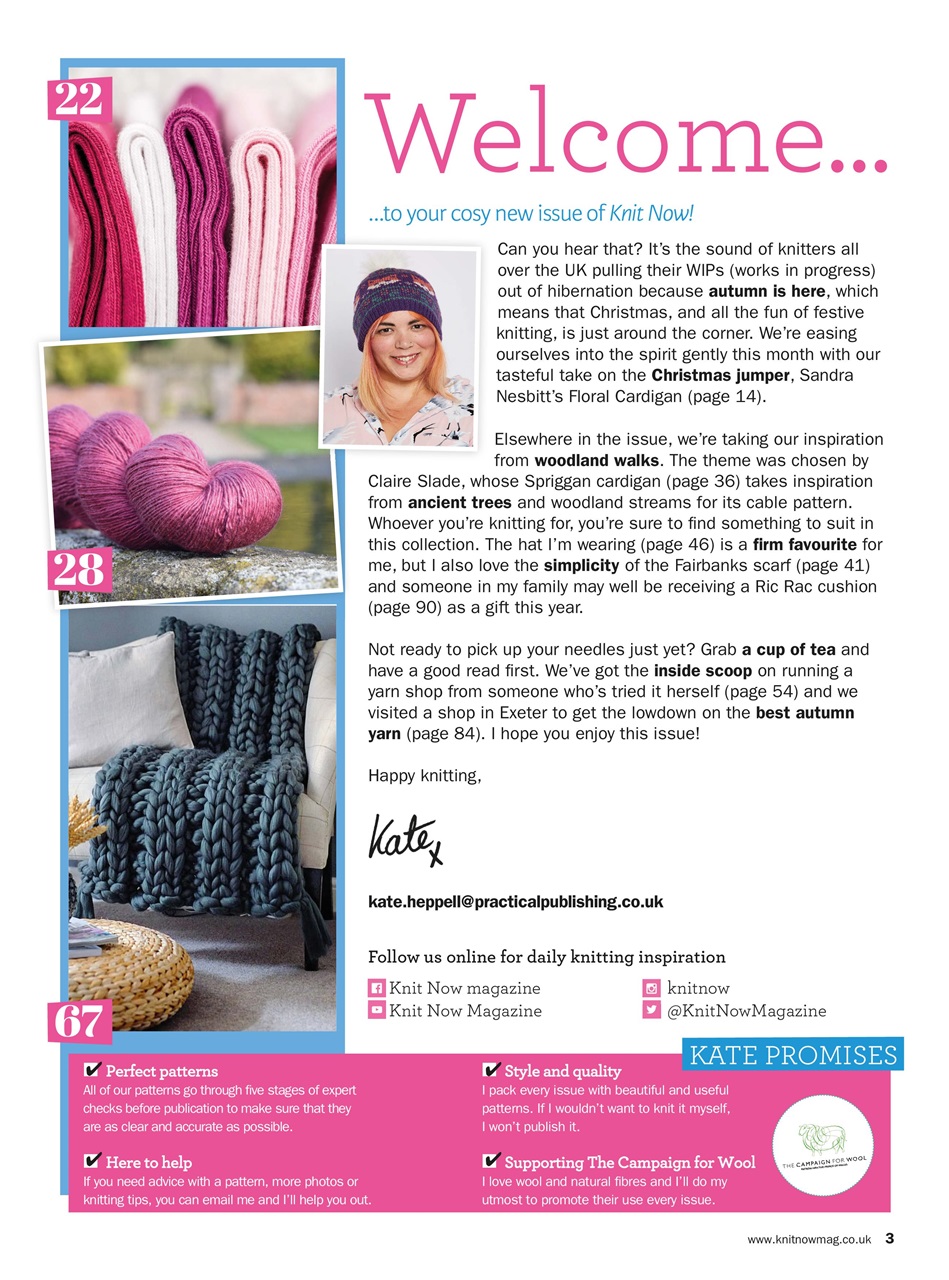 Knit Now Preview Pages