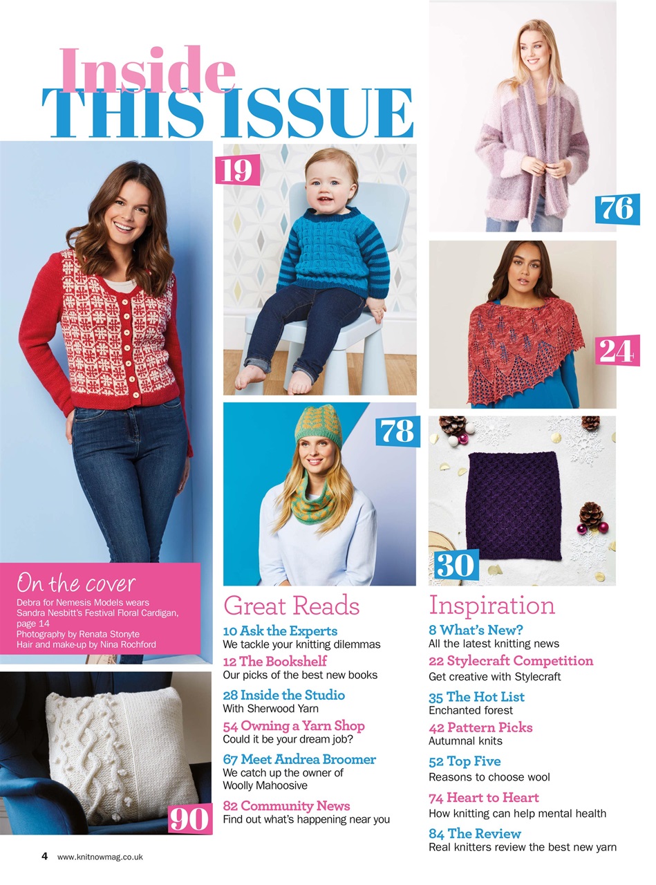 Knit Now Preview Pages