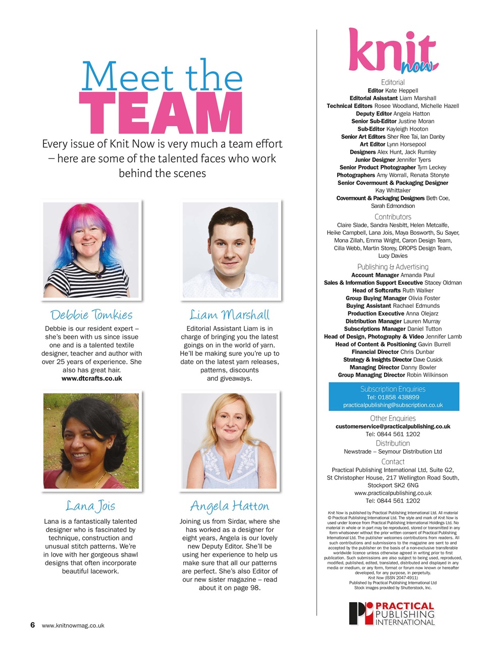 Knit Now Preview Pages