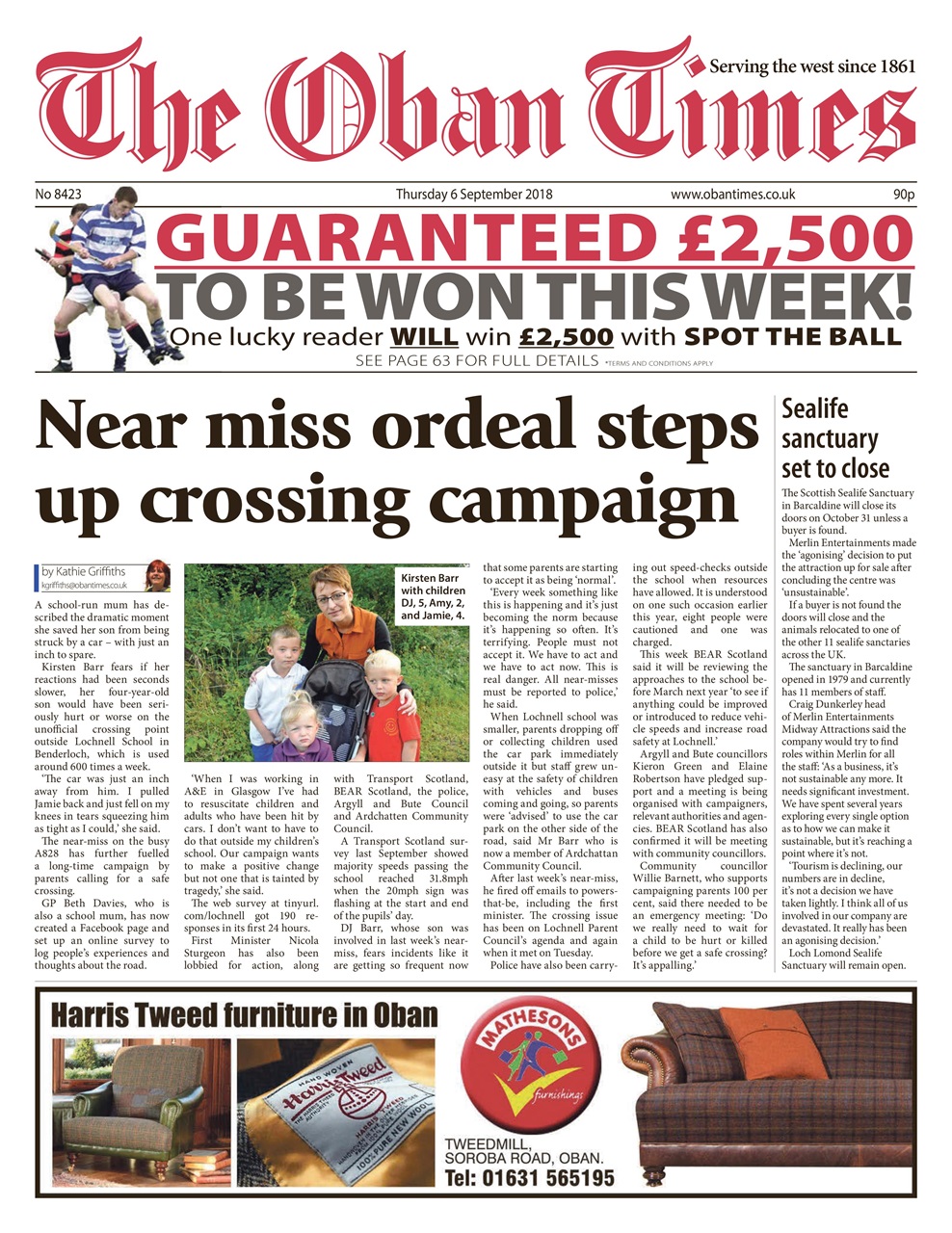 The Oban Times & Lochaber Times Preview Pages