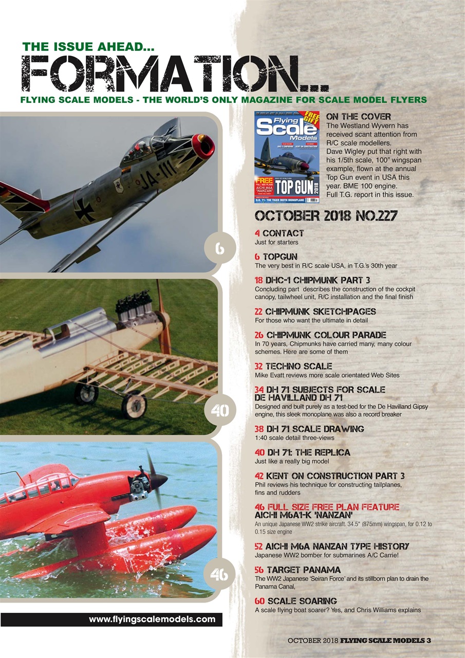 Flying Scale Models Preview Pages