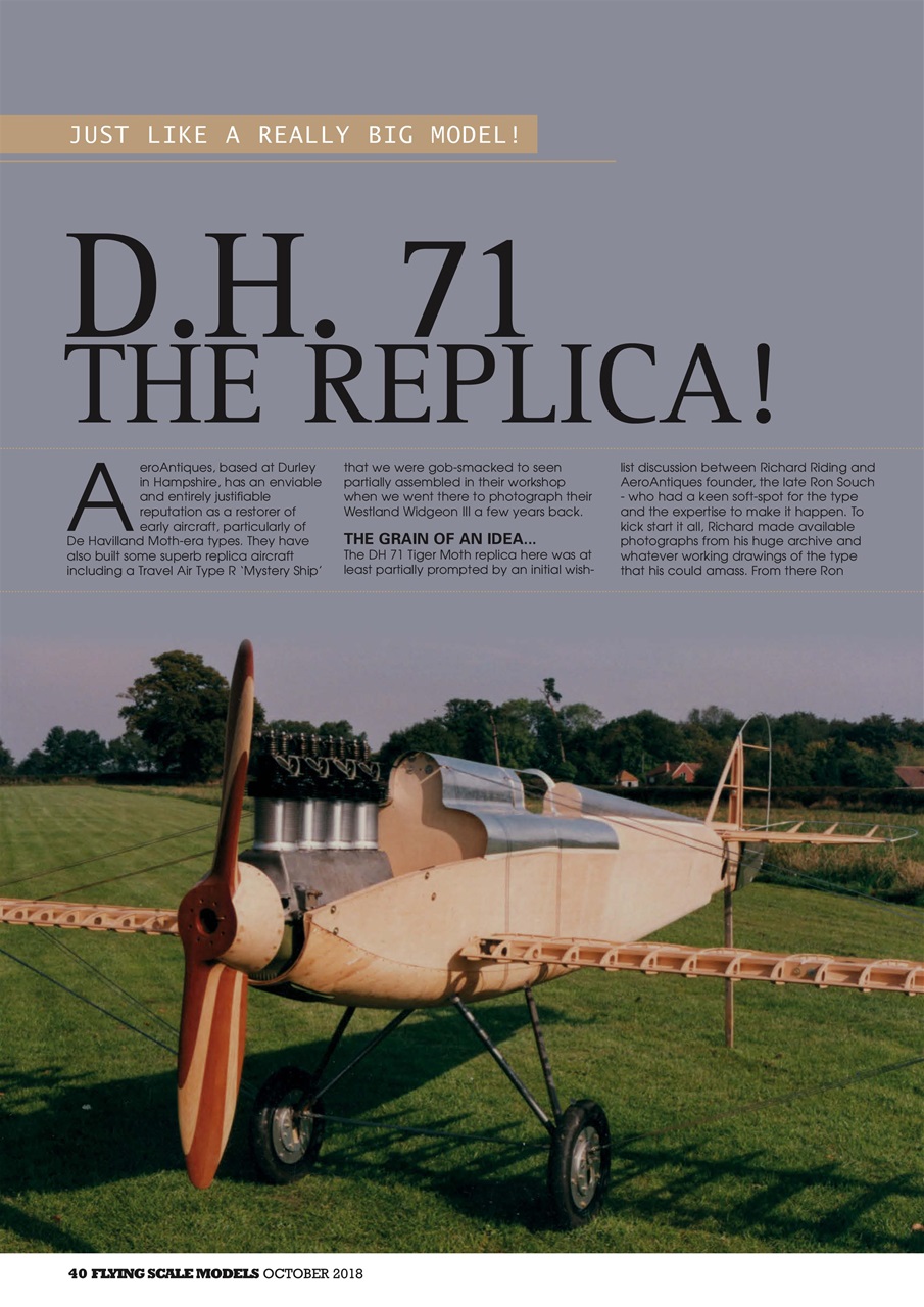 Flying Scale Models Preview Pages