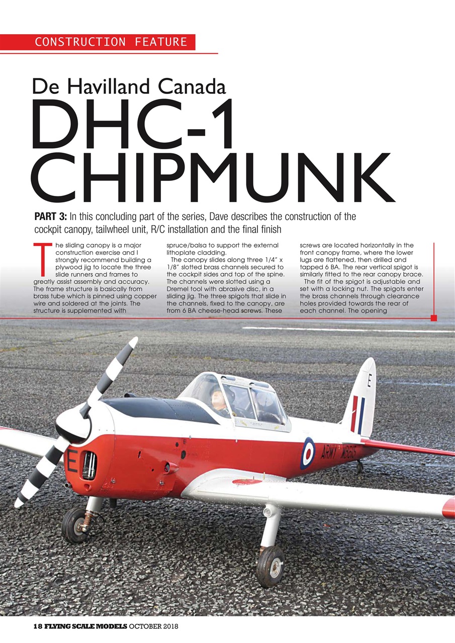 Radio Control Model Flyer Preview Pages