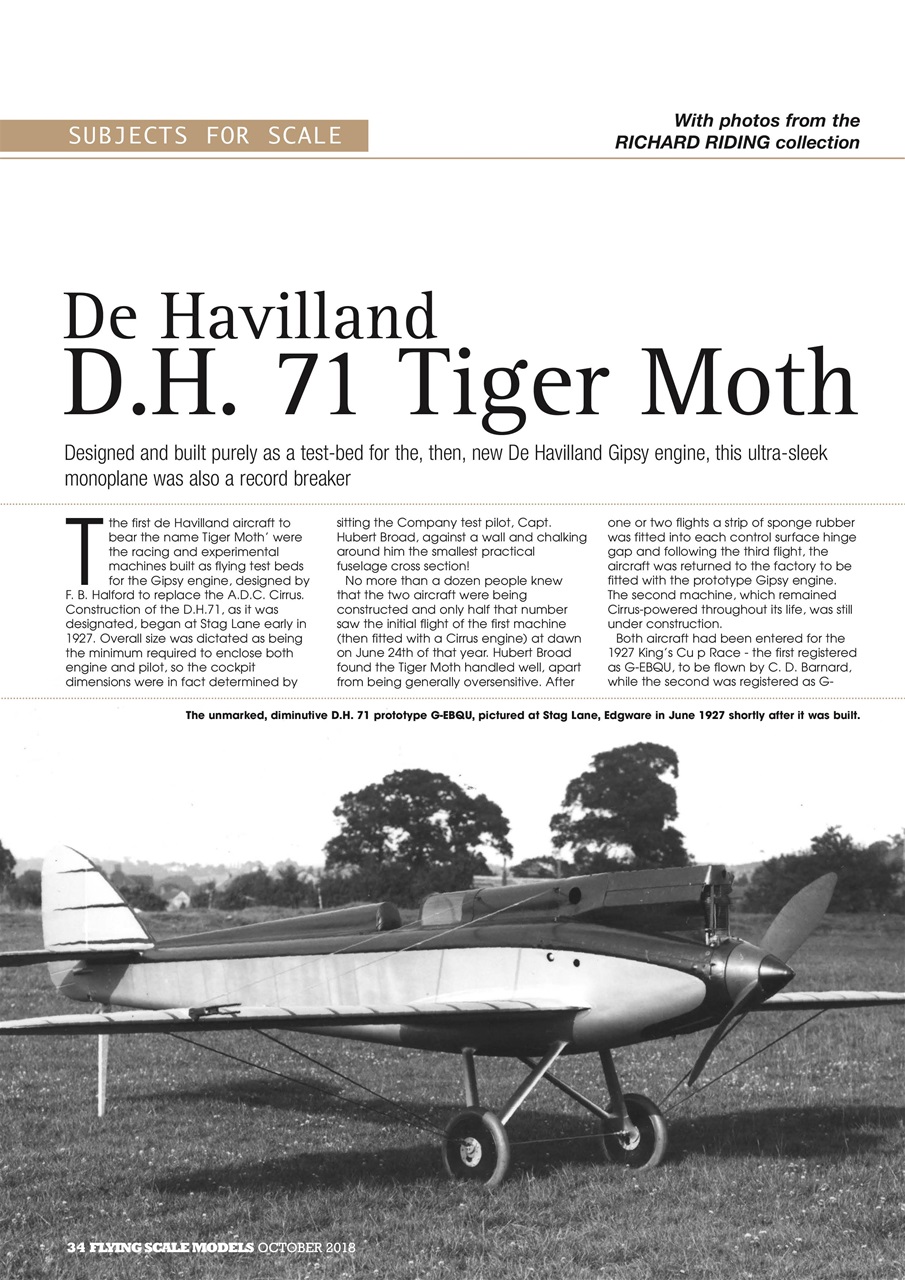 Radio Control Model Flyer Preview Pages