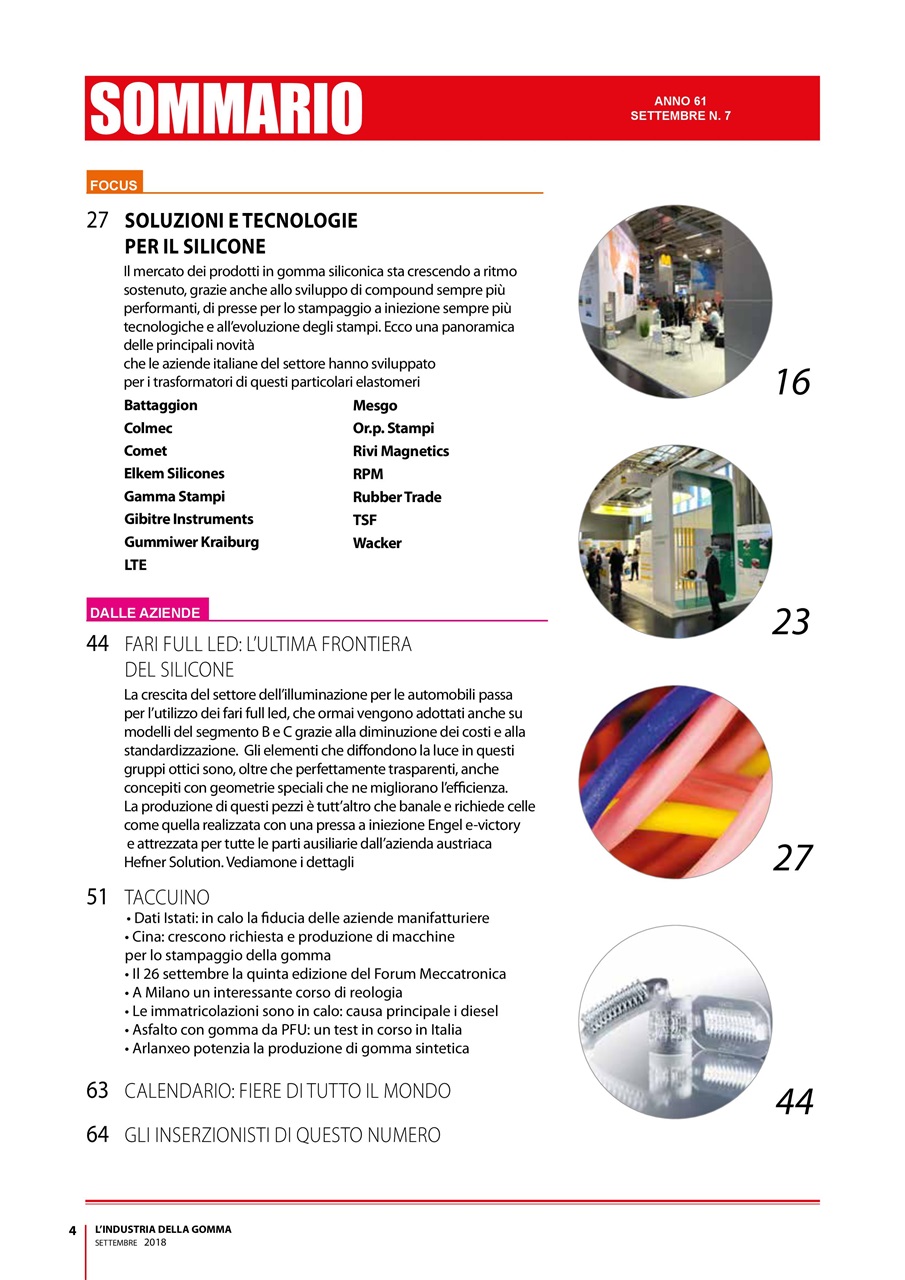 L’industria della Gomma Preview Pages