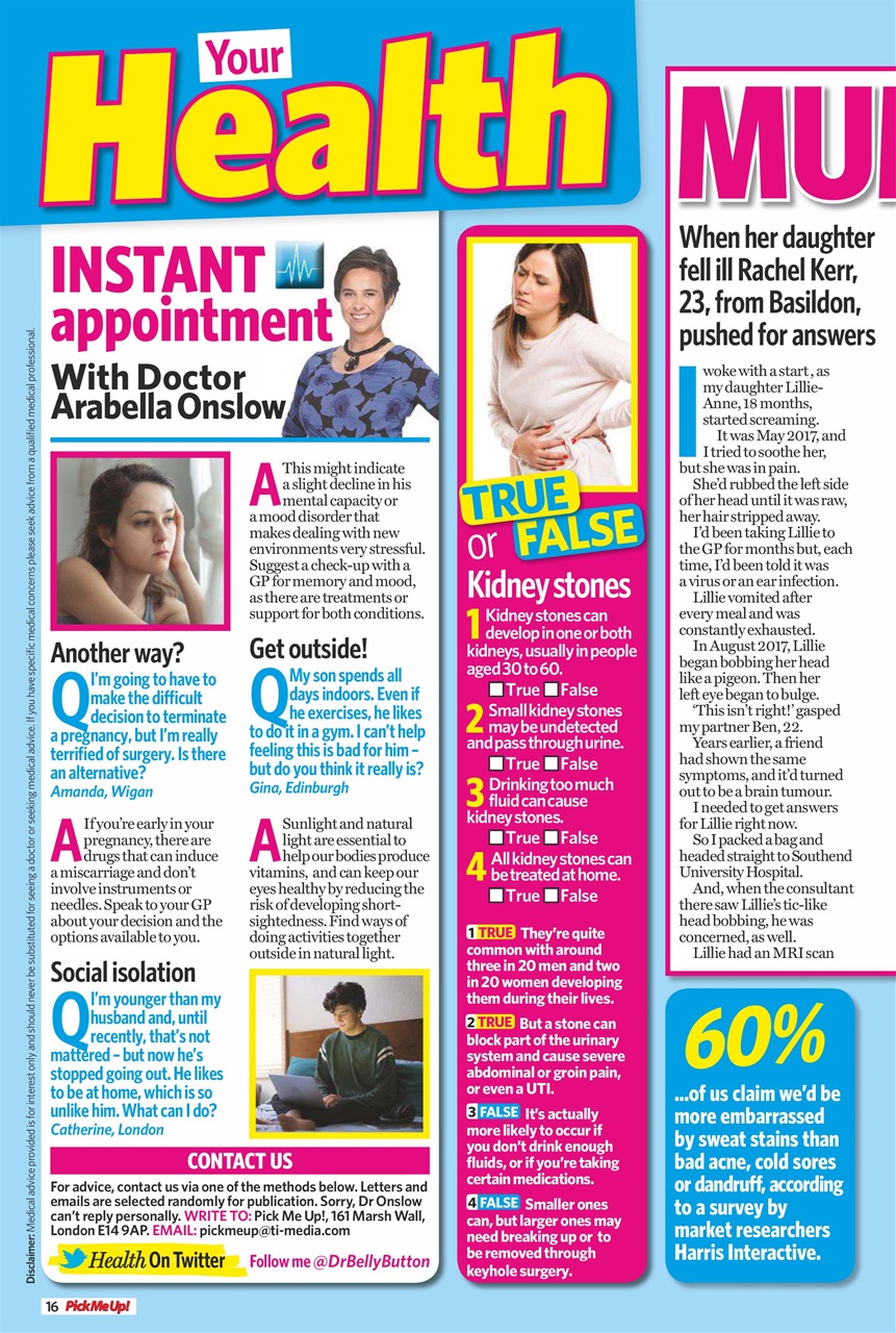 Pick Me Up Preview Pages