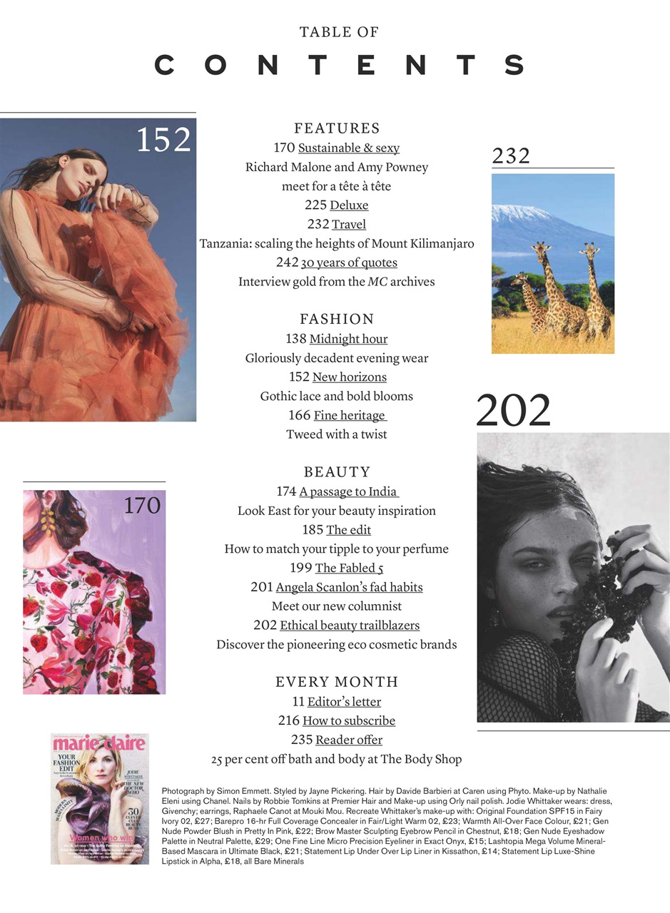 Marie Claire Preview Pages