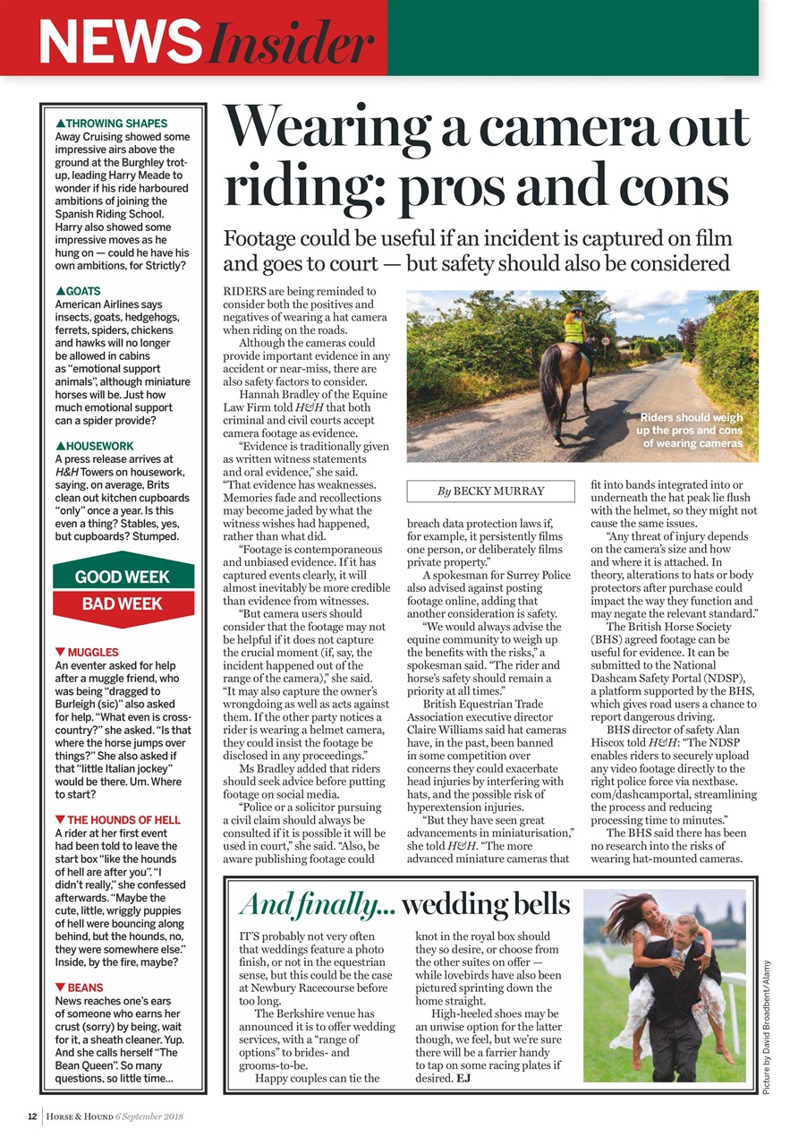 Horse & Hound Preview Pages
