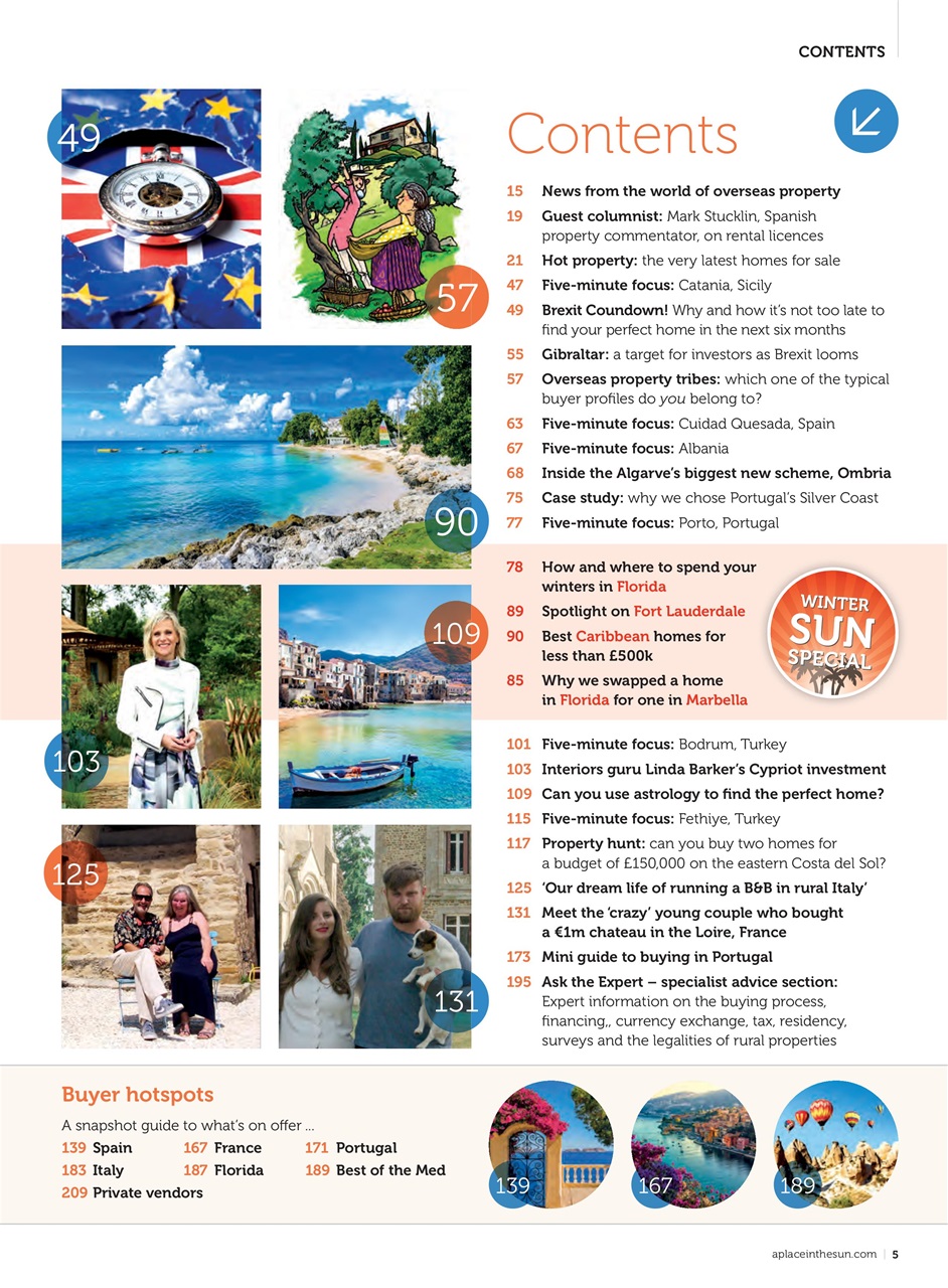 A Place in the Sun Magazine Preview Pages