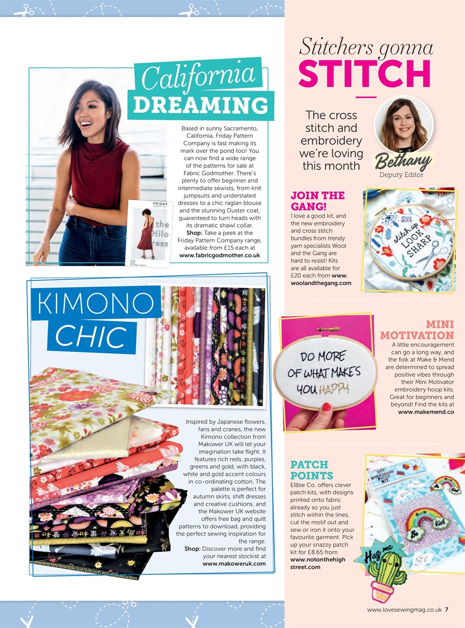 Love Sewing Preview Pages