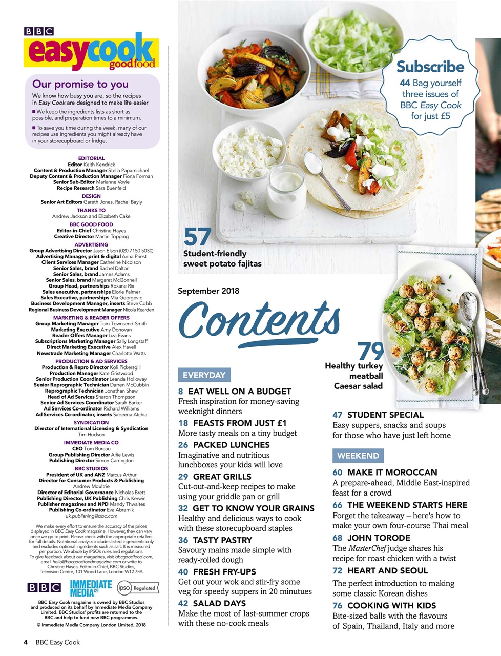 Easy Cook Magazine Preview Pages