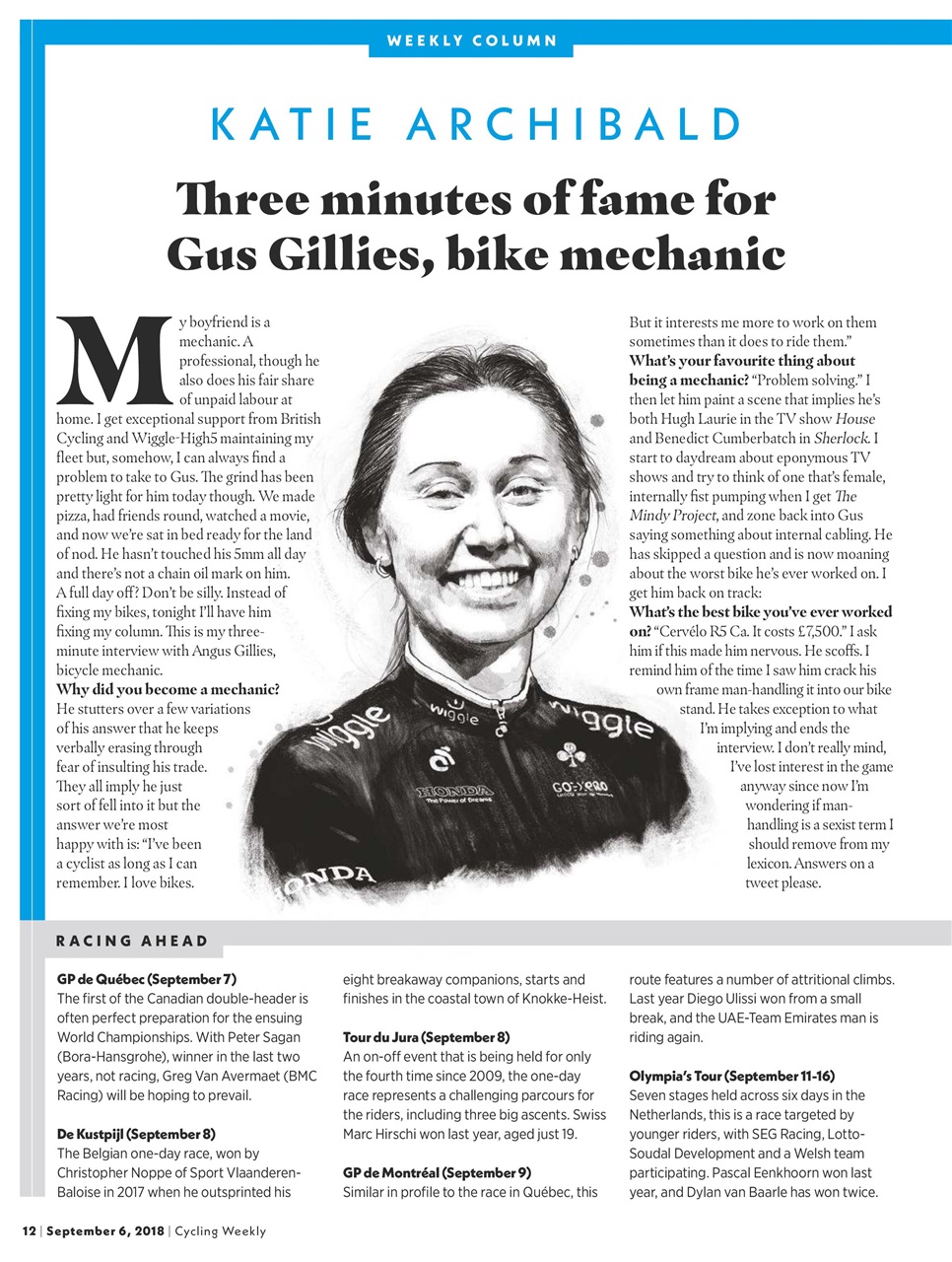Cycling Weekly Preview Pages