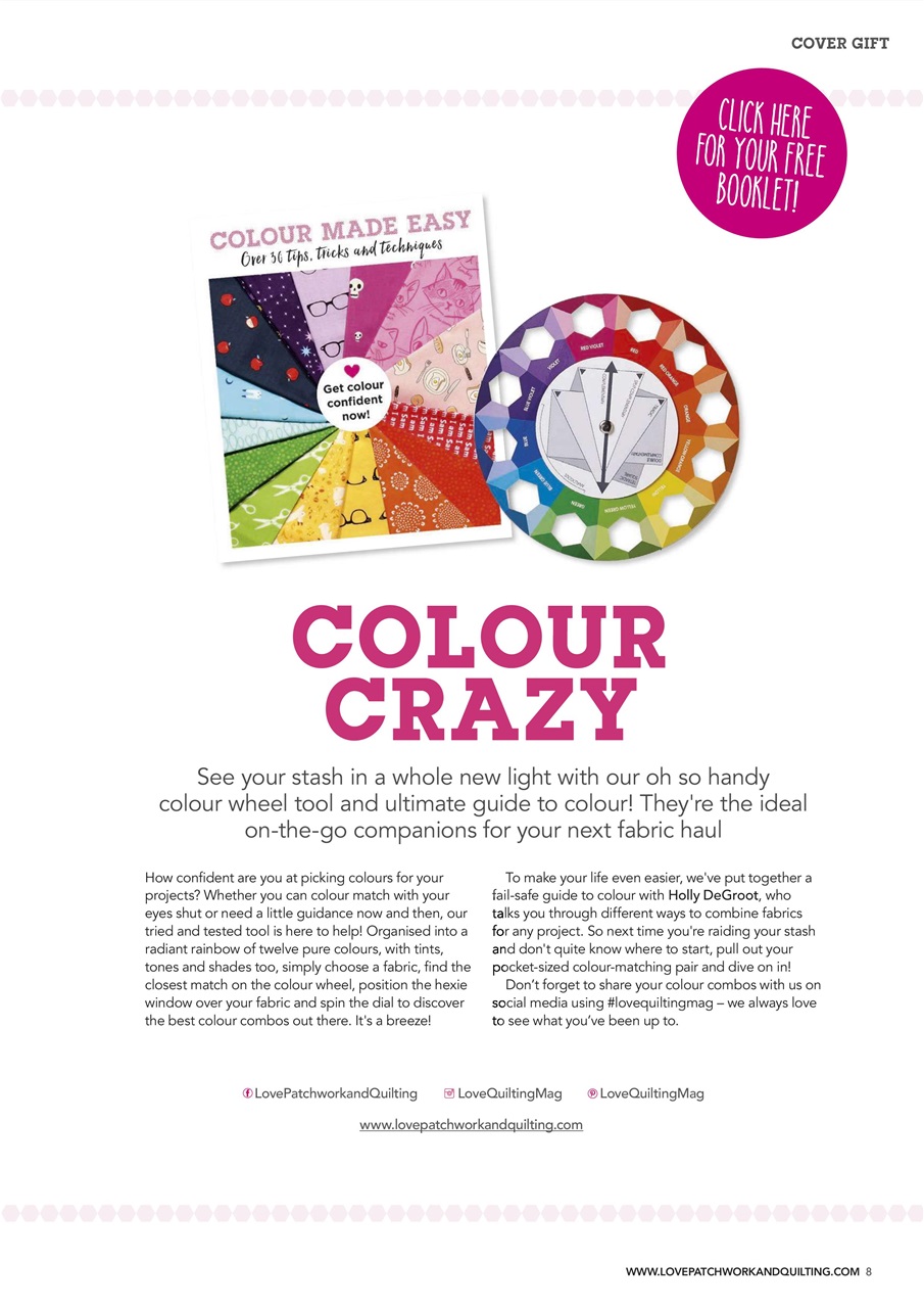 Love Patchwork & Quilting Preview Pages