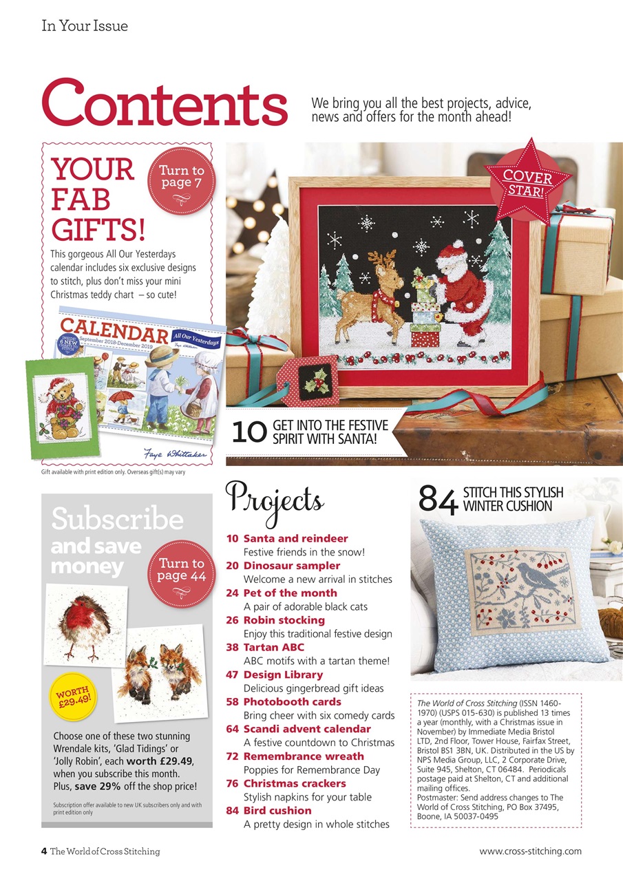 The World of Cross Stitching Preview Pages