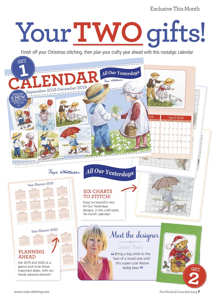 The World of Cross Stitching Preview Pages