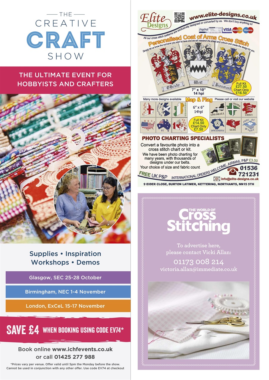 The World of Cross Stitching Preview Pages