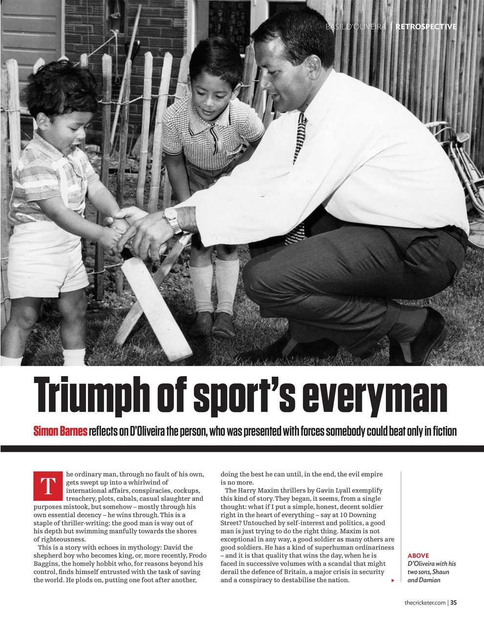 The Cricketer Magazine Preview Pages