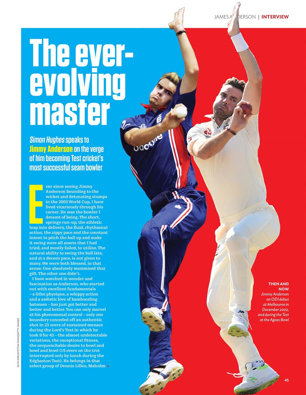 The Cricketer Magazine Preview Pages