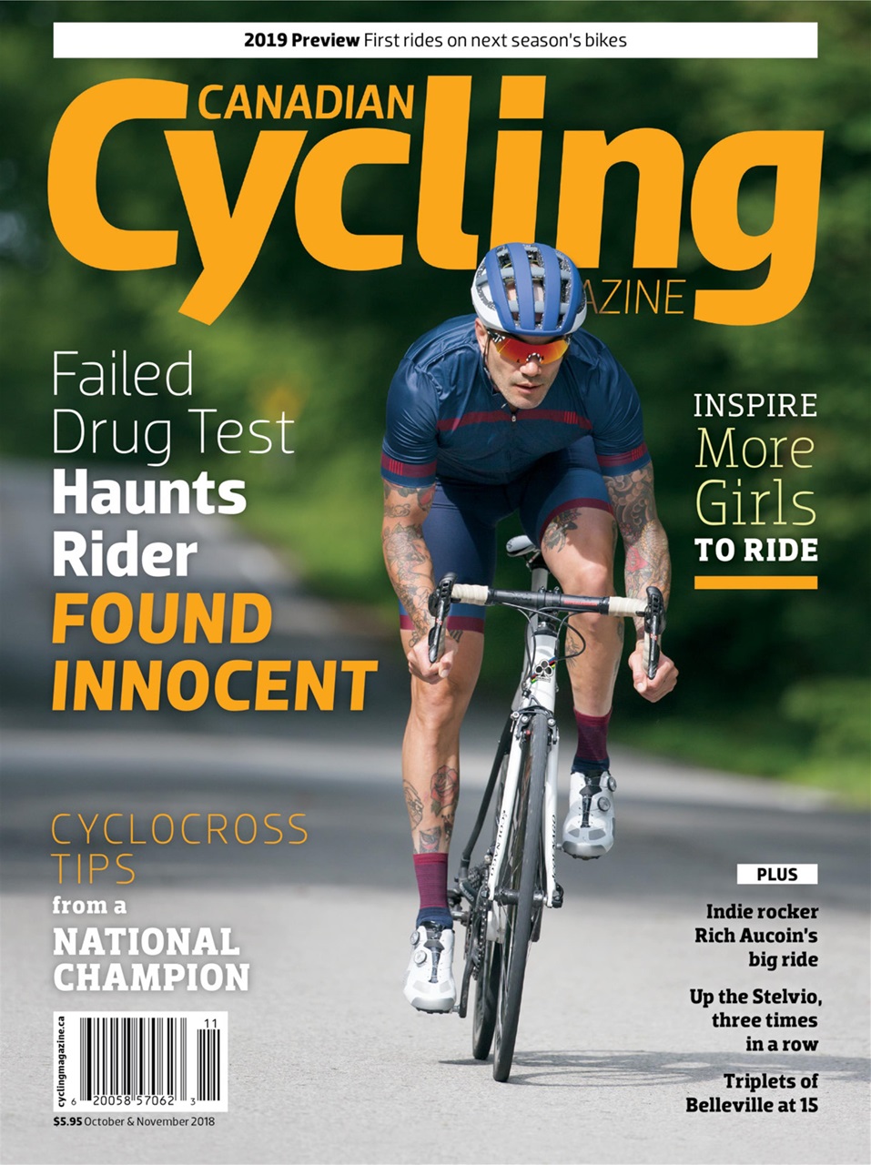 Canadian Cycling Magazine Preview Pages