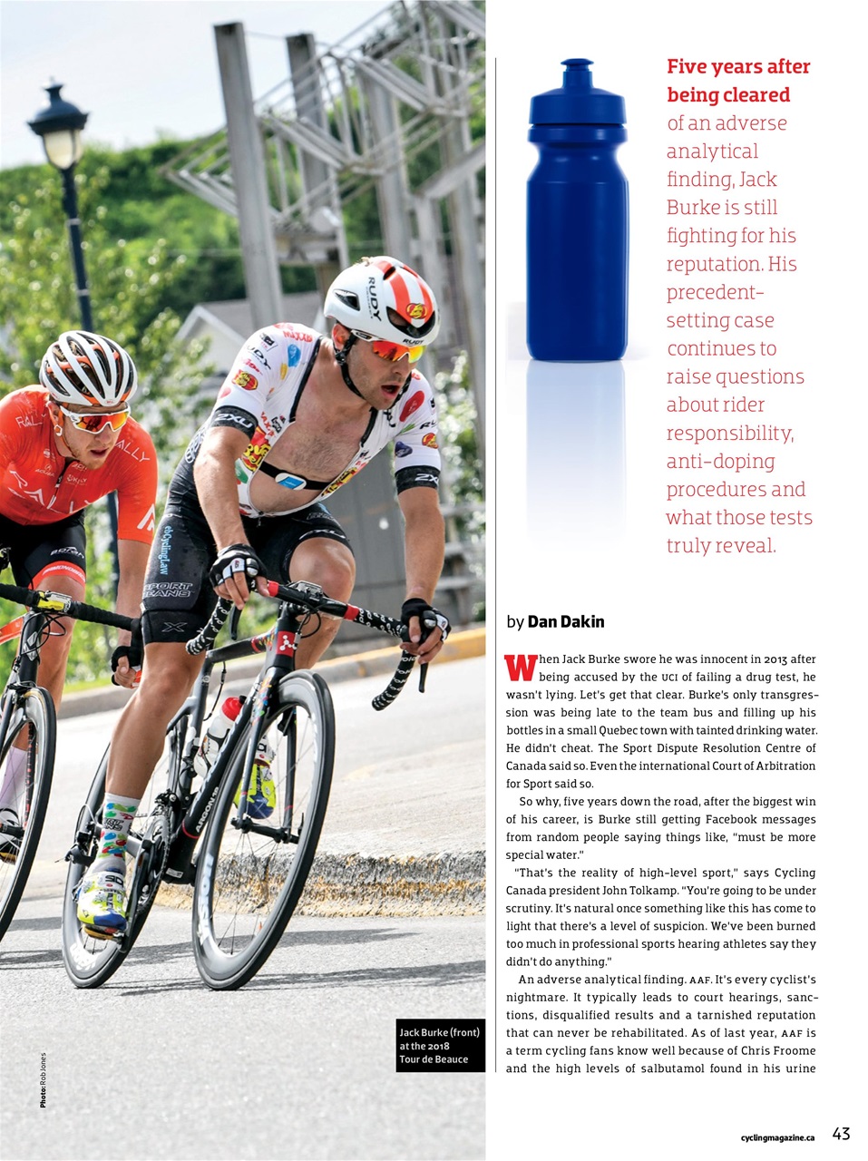 Canadian Cycling Magazine Preview Pages