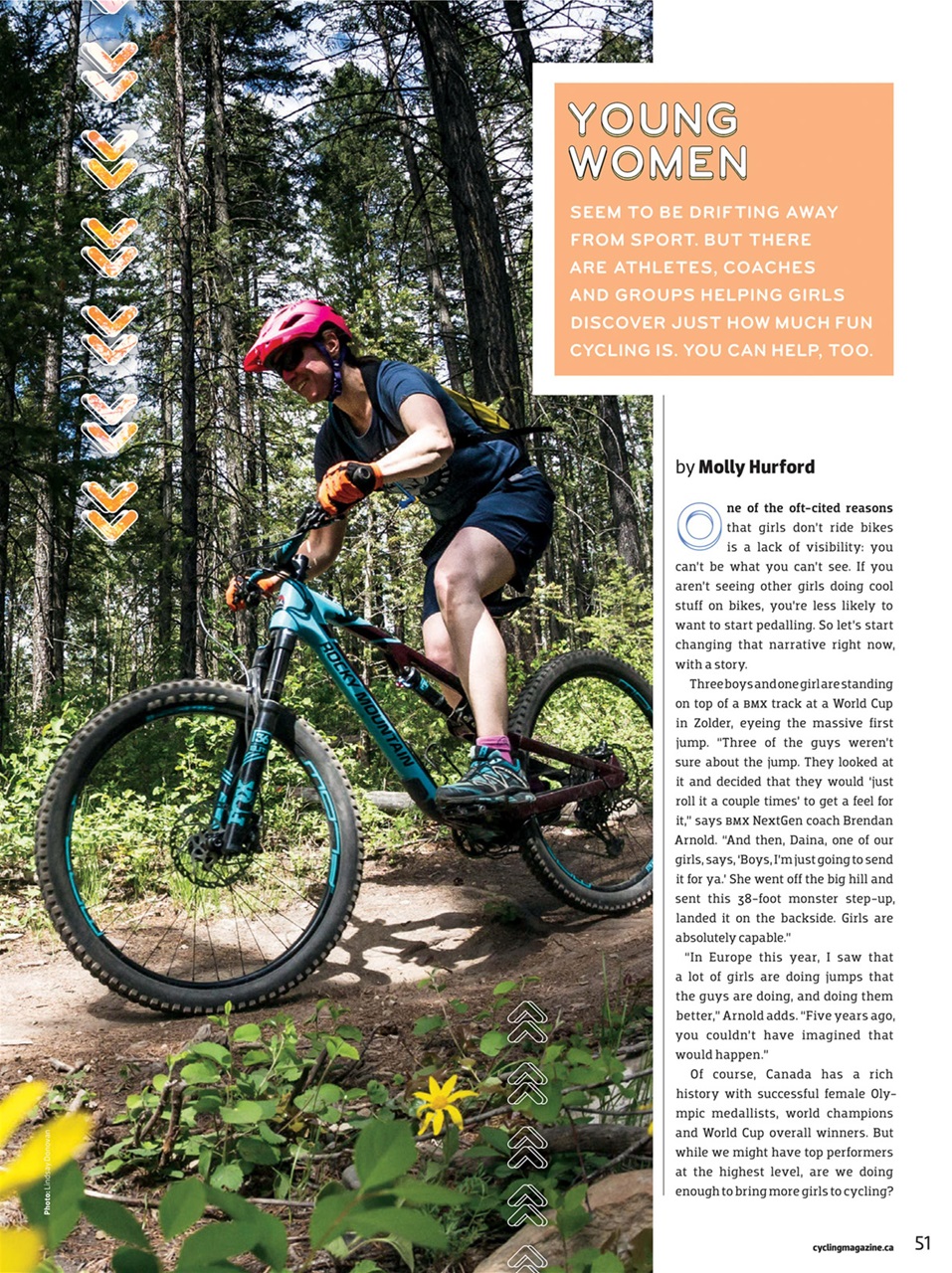 Canadian Cycling Magazine Preview Pages