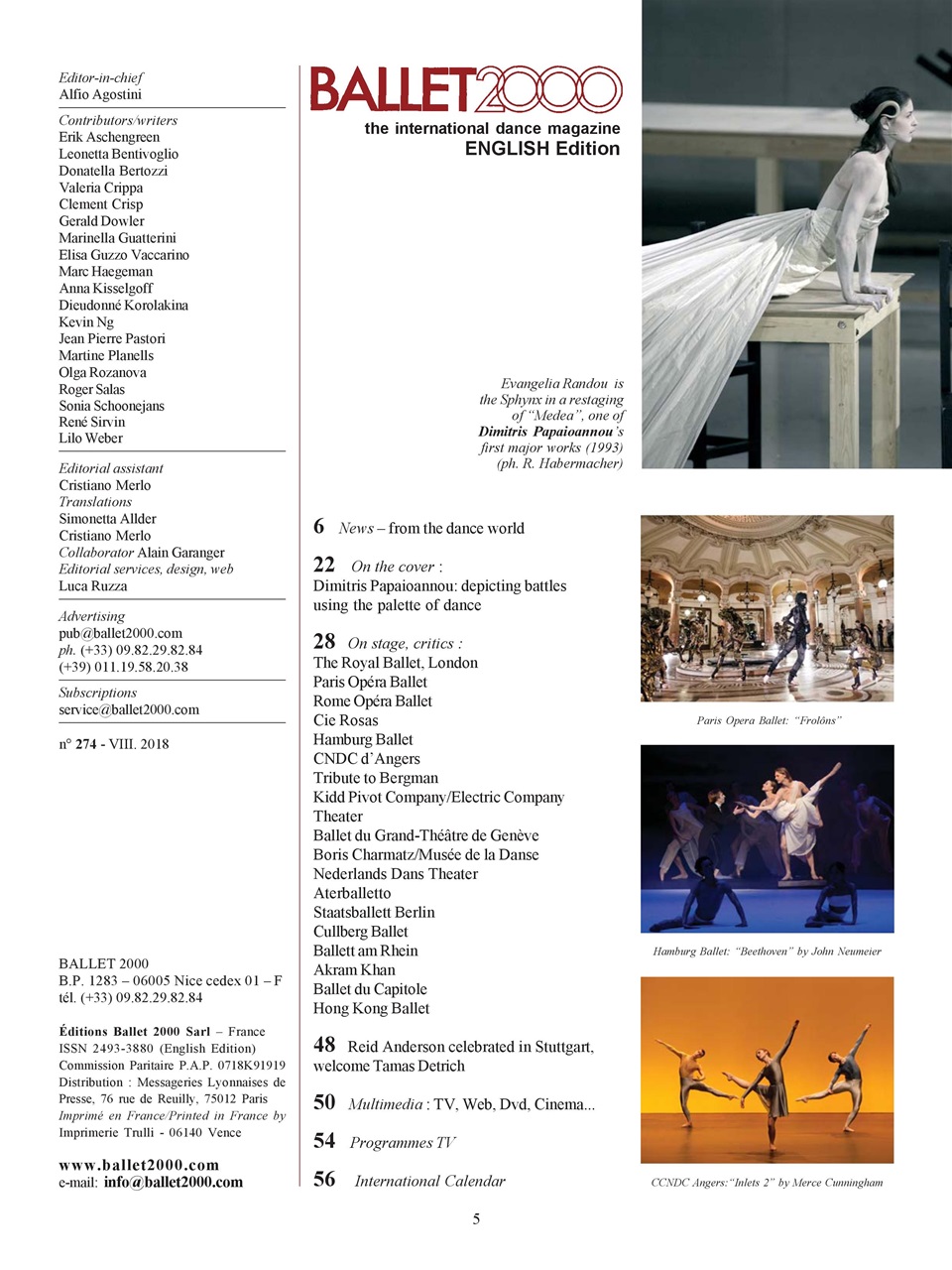BALLET2000 English Edition Preview Pages