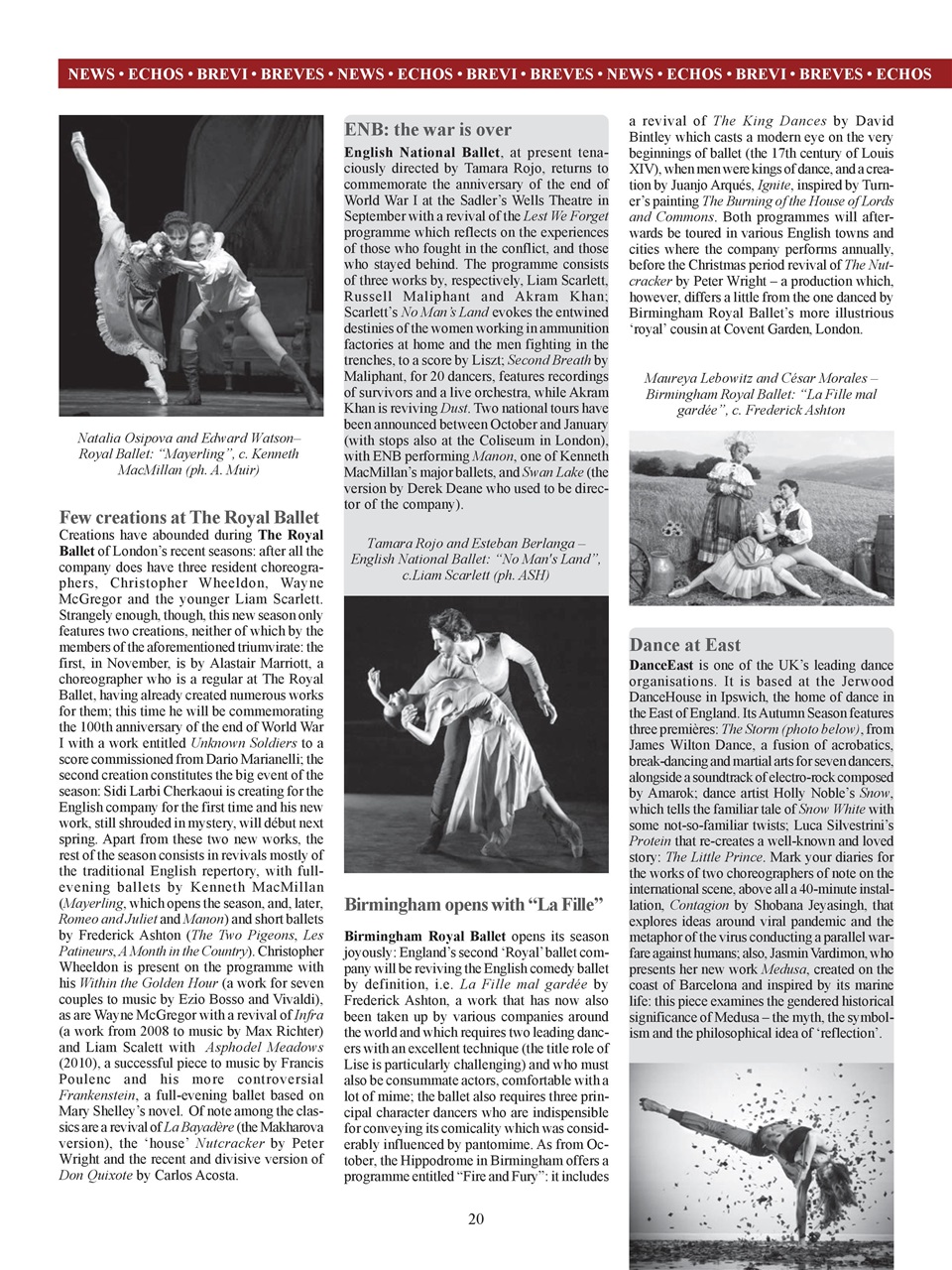 BALLET2000 English Edition Preview Pages