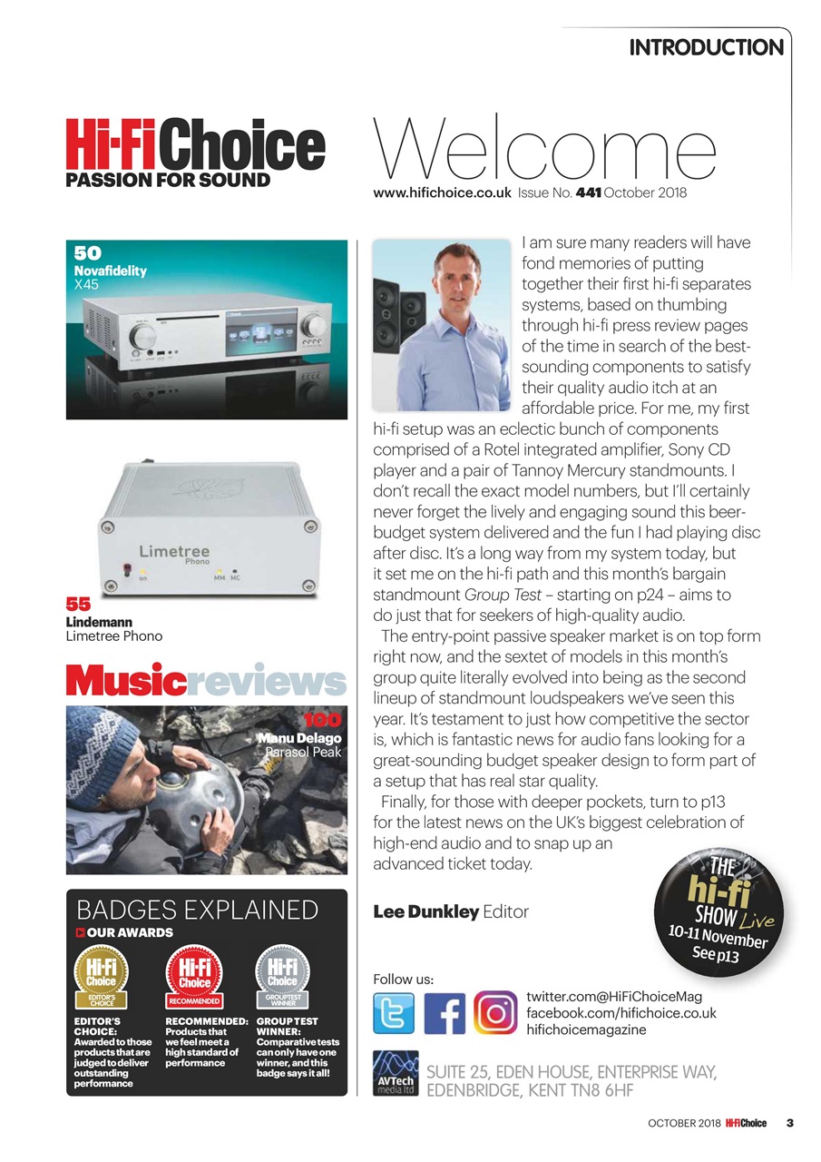 Hi-Fi Choice Preview Pages