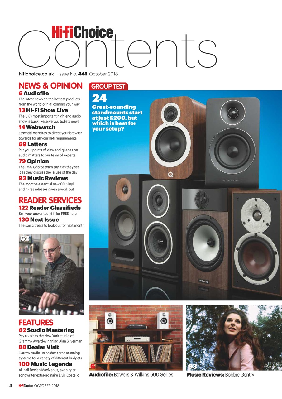 Hi-Fi Choice Preview Pages