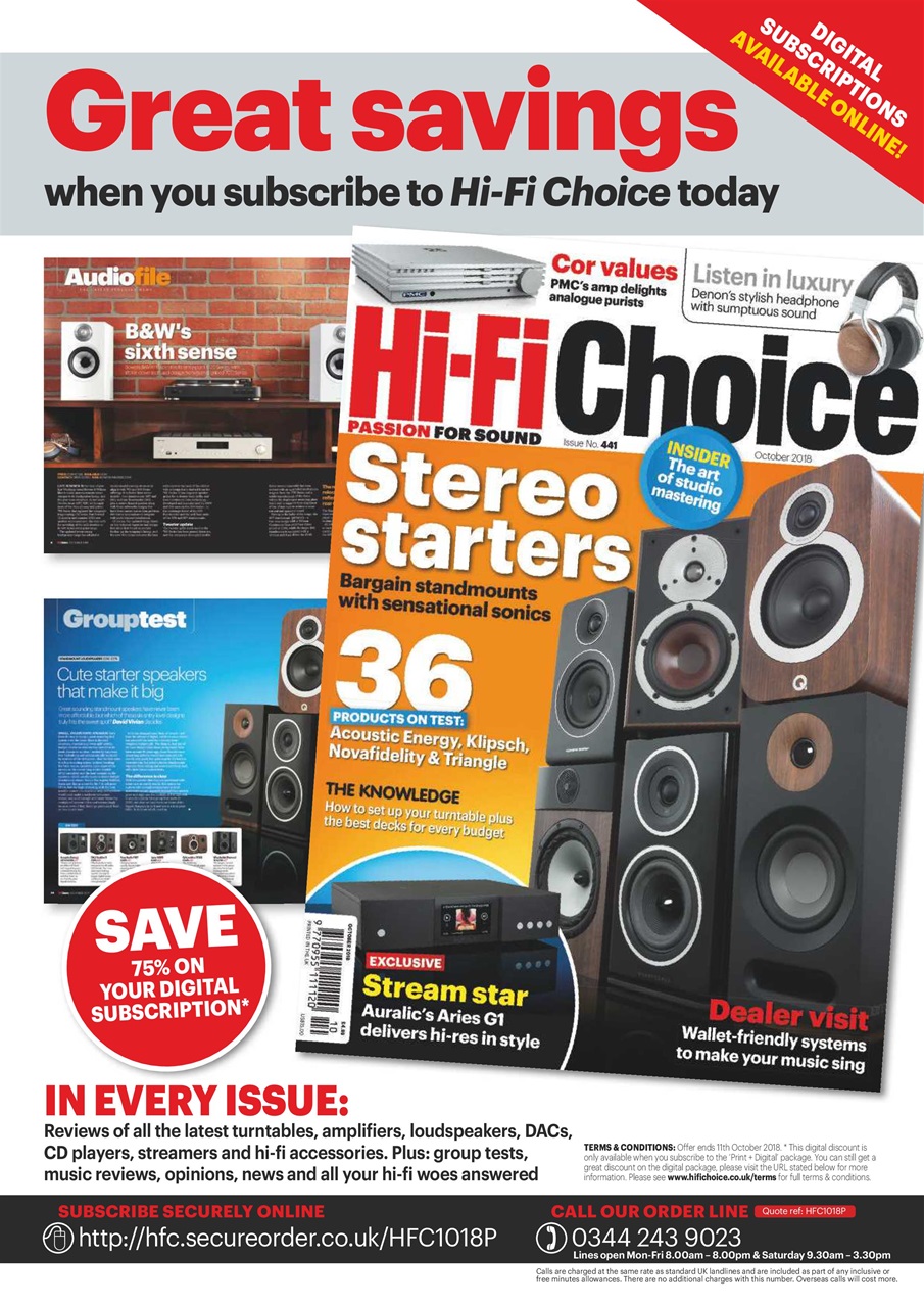 Hi-Fi Choice Preview Pages