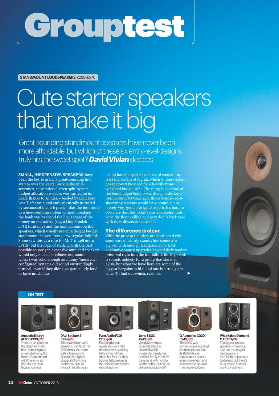 Hi-Fi Choice Preview Pages