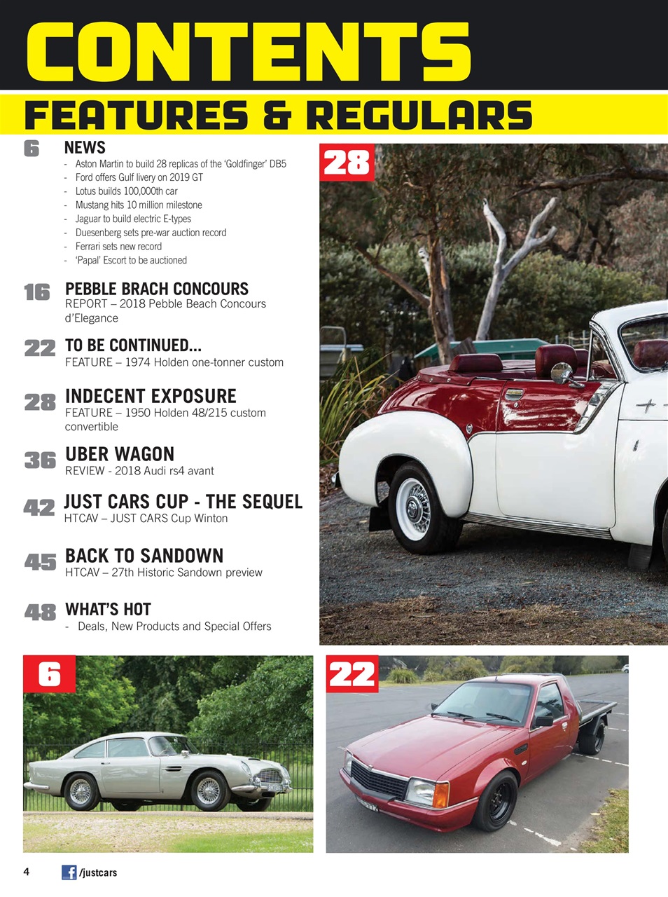 JUST CARS Preview Pages