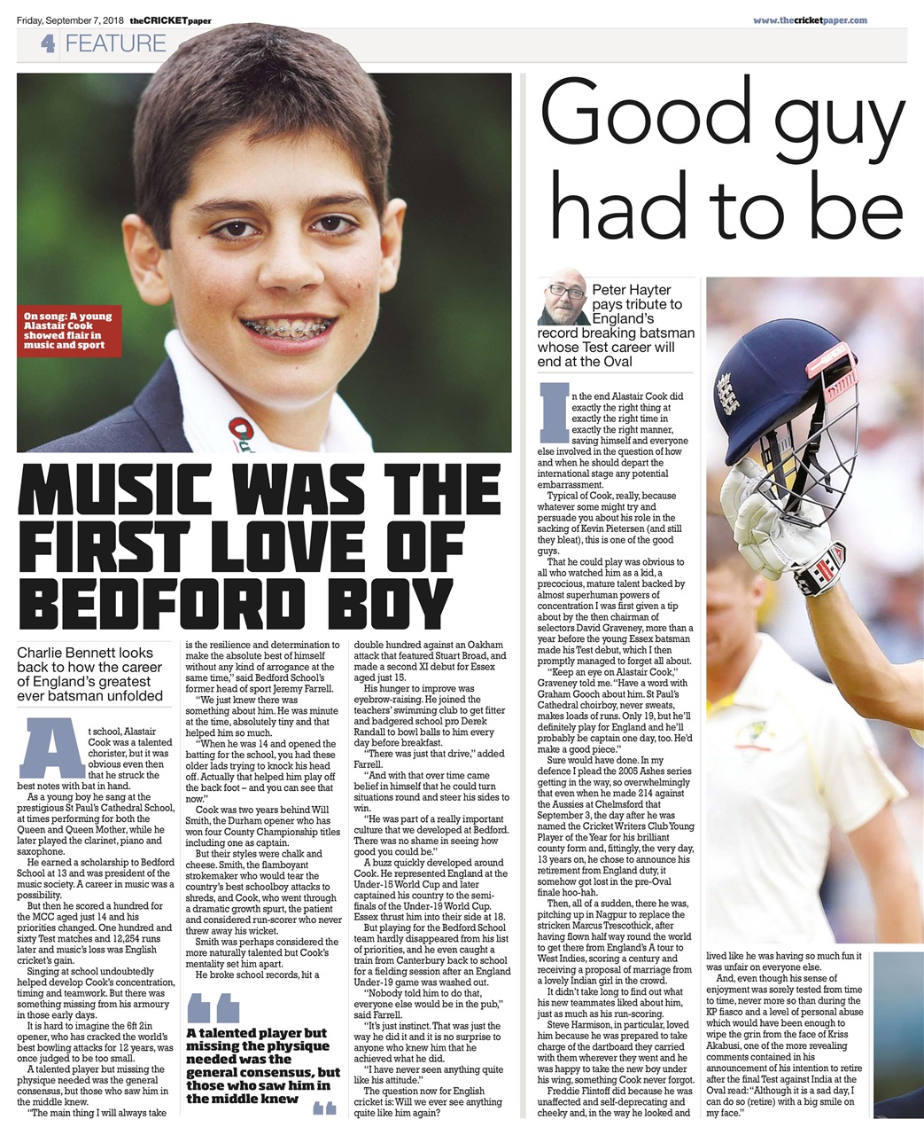The Cricket Paper Preview Pages
