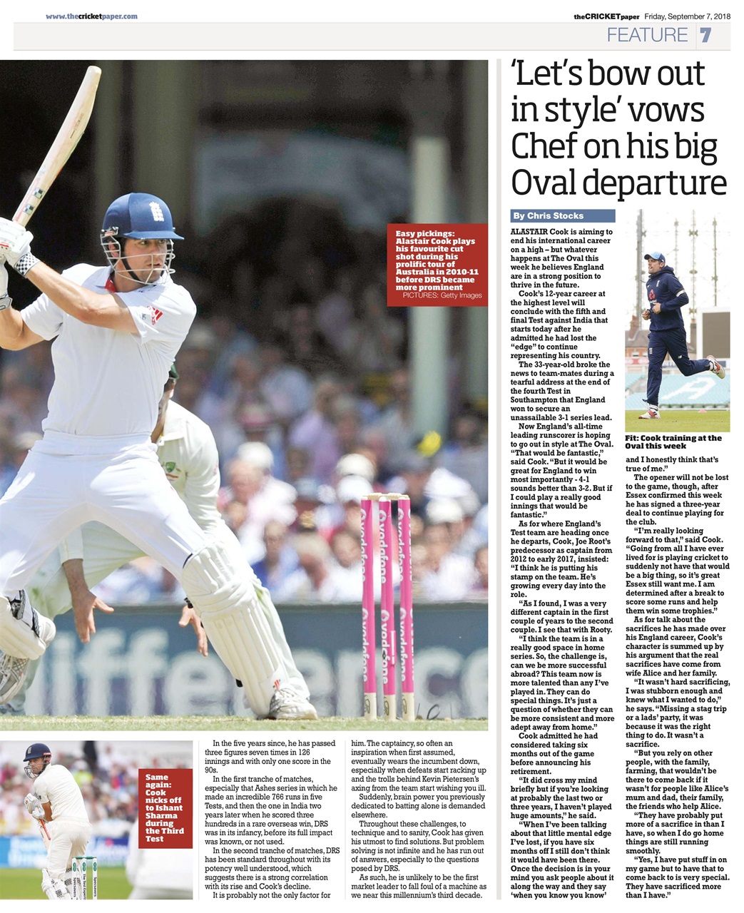 The Cricket Paper Preview Pages
