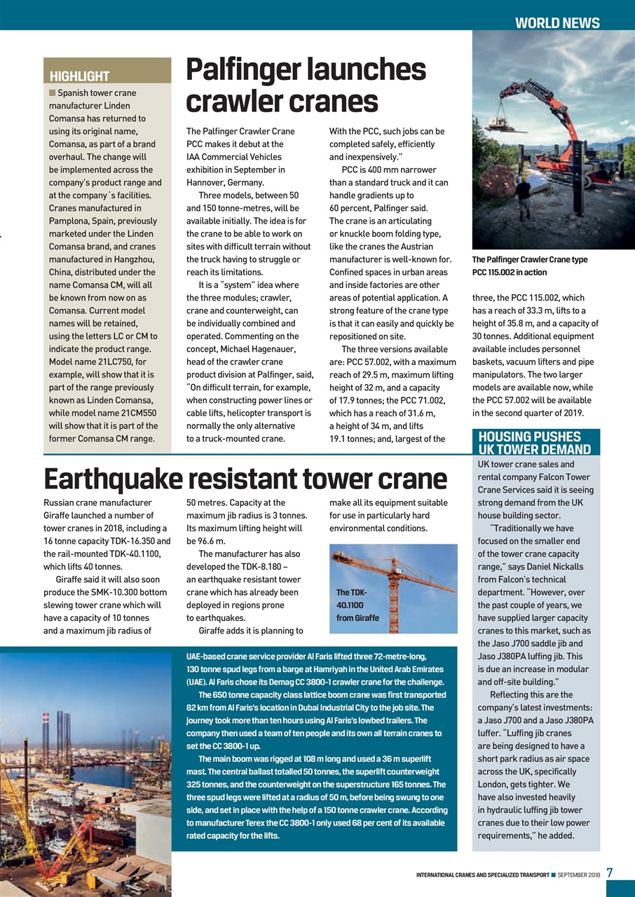 Int. Cranes and Specialized Transp Preview Pages