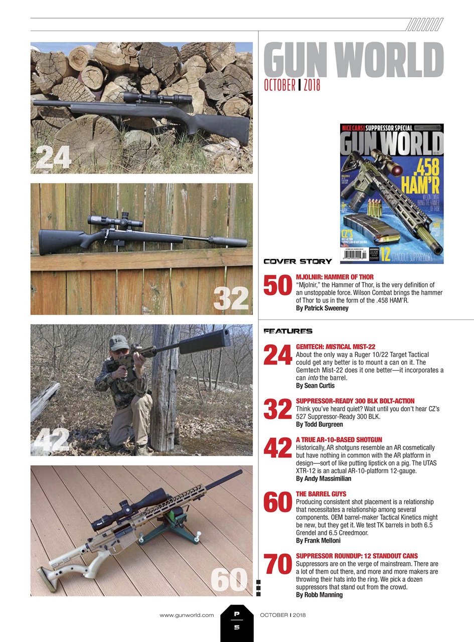 Gun World Preview Pages