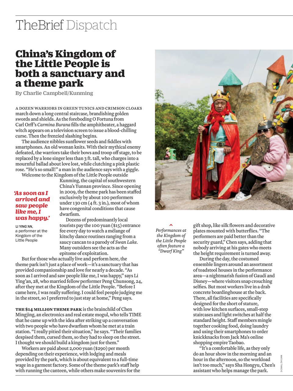 TIME Magazine Europe Preview Pages