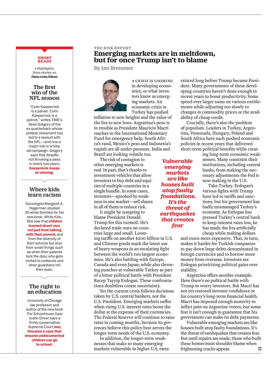 TIME Magazine Europe Preview Pages